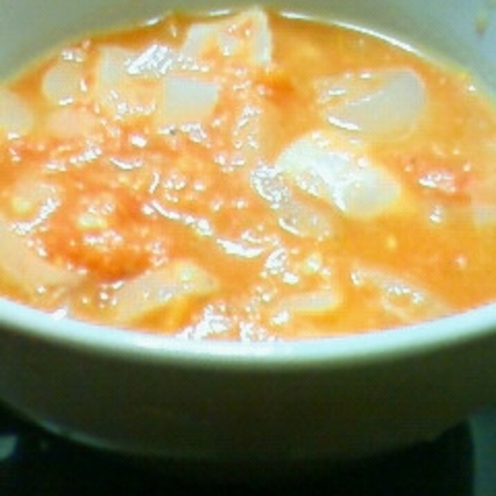 旨みがギュッ！トマトのスープ